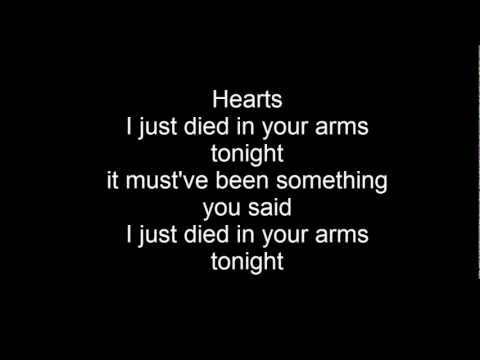 Just died in your arms Lyrics Cutting Crew