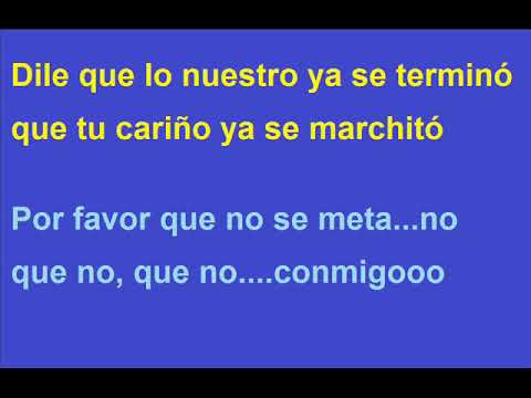 VE Y DILE   ARMONIA 10   DANNY DELGADO   KARAOKE