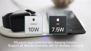 OMNIA Q2 True Wireless 2+1 Fast Charging Stand