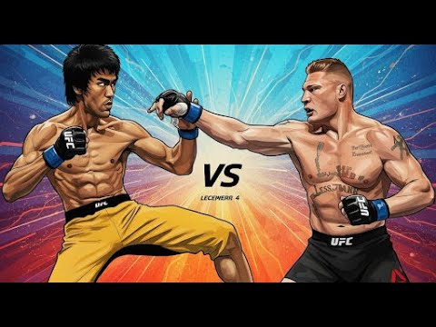 Bruce Lee vs. Brock Lesnar - EA Sports UFC 4 - Epic Fight 🔥🐲