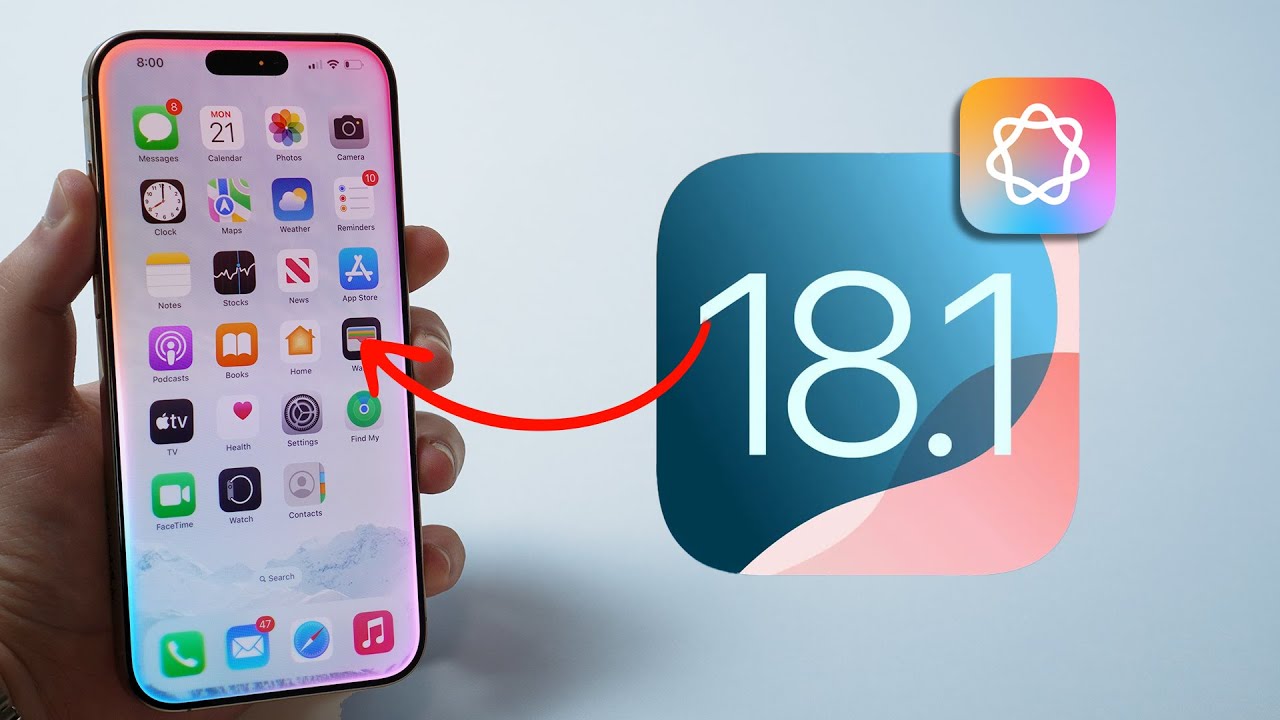 iOS 18.1 - ATUALIZAÇÃO GIGANTE + APPLE INTELLIGENCE