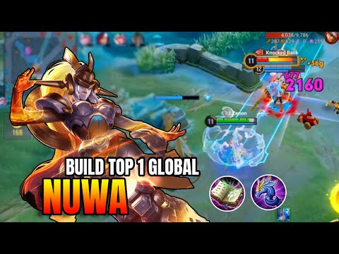 Top 1 Global Nuwa Build! Insane Burst Damage in Honor of Kings