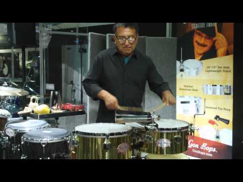 GonBops Alex Acuna timbales solo