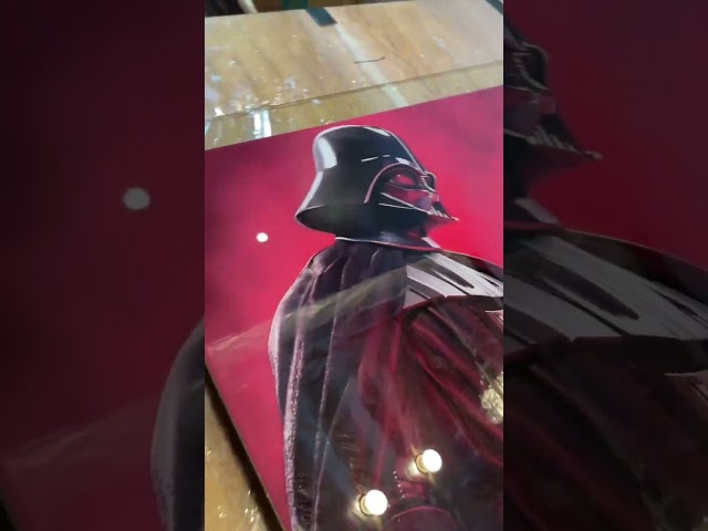 Vídeo relacionado con Darth Vader Star Wars - Lienzo para pared, diseño de Darth Vader (12 x 8 pulgadas)