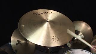 Video thumbnail for Istanbul Agop 22" Traditional Dark Ride - 2388g by The Drum Shop - Portland, Maine