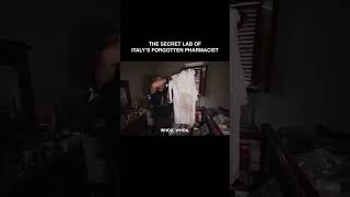 Abandoned Italian Palace: A Pharmacist's Secret Lab! #shorts