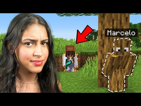 TROLLEI minha amiga com DISFARCE no Esconde Esconde