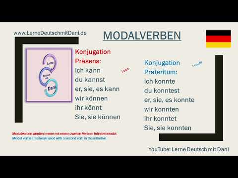 Deutsch lernen: Modalverb können mit Beispielen