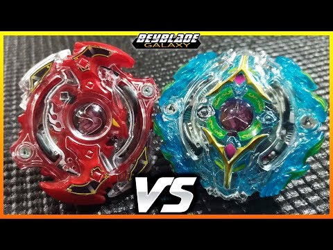 Storm Spriggan .K.U vs Yeager Yggdrasil .D.U - [Beyblade Burst - ベイブレードバースト]