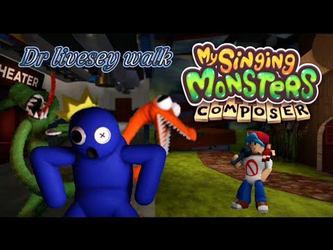 Fnf Rainbow friends - Dr livesey walk - MSM composer tutorial