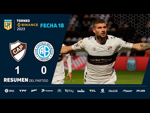 #TorneoBinance 2023 | Fecha 18 | resumen de Platense - Belgrano