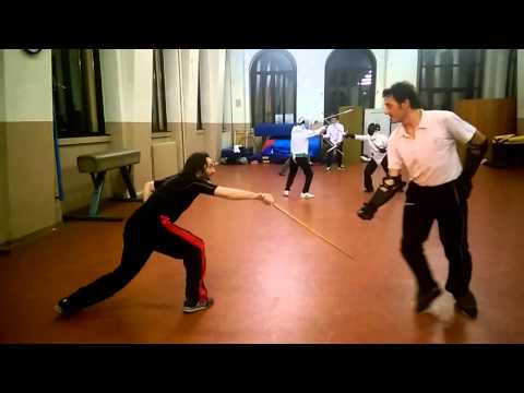 Slow motion stick fighting - Canne italiana in video rallenty