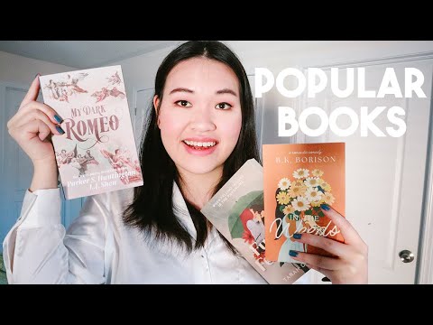 reading popular romance books from bookstagram, booktok, & booktube