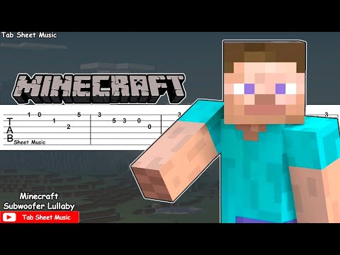 Minecraft - Subwoofer Lullaby (C418) Guitar Tutorial