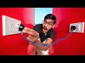 What Will Happen When 2 Plugs Are Connected बिजली के साथ खतरनाक प�