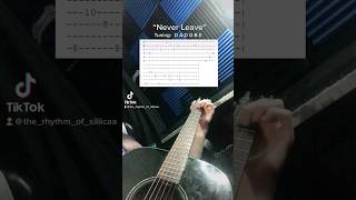 "Never leave" by Seether tabs (tutorial) #shorts #seether #guitartabs