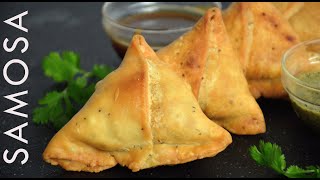 Samosa | Aloo Samosa Recipe | Indian Fried Snack | Street Food Samosa