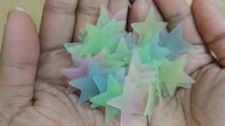 Fluorescent Stars | Pack of 100 Stars | Shopping from Daraz.pk Review Urdu Hindi