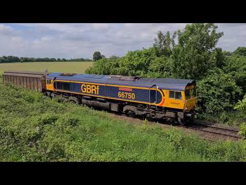 66750 working 4O77 12:28 Donnington RFT - Kineton MOD
