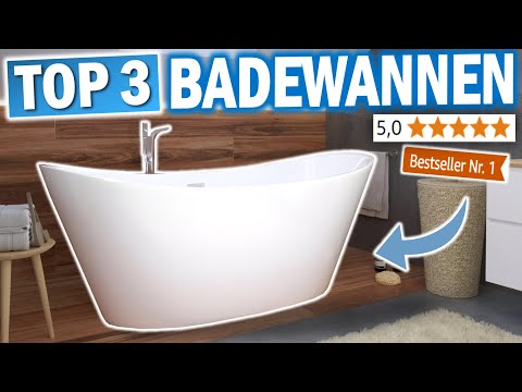 Die besten FREISTEHENDEN BADEWANNEN 2026 | Top 3 Badewannen 2026