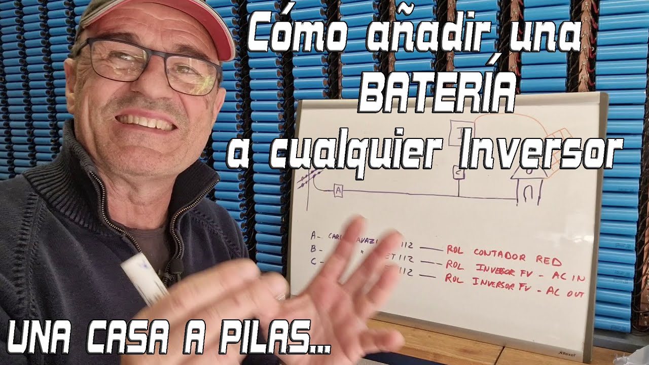 Cómo poner cualquier BATERIA a cualquier INVERSOR