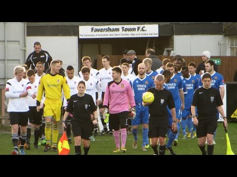 Faversham Town v Three Bridges - Jan 2015