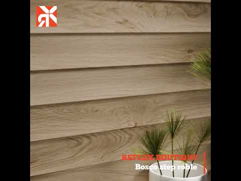 Carrelage mur Décor Bosco step roble