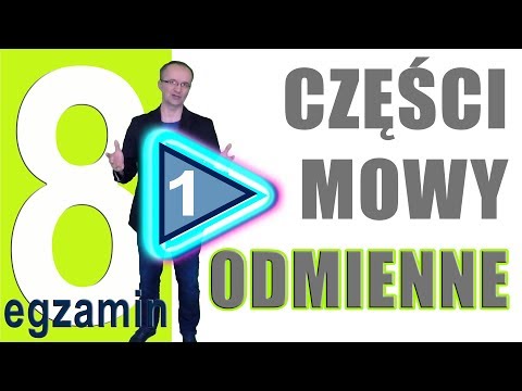 Części mowy ODMIENNE 1/2 - #10 język polski