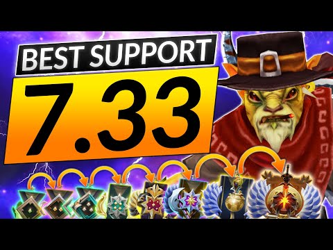 BEST HERO FOR FREE MMR in Patch 7.33 - Bounty Hunter Support BROKEN- Dota 2 Position 5 Guide