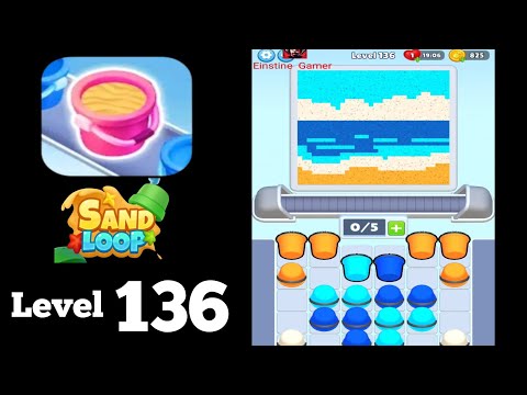 Sand Loop Level 136 Walkthrough