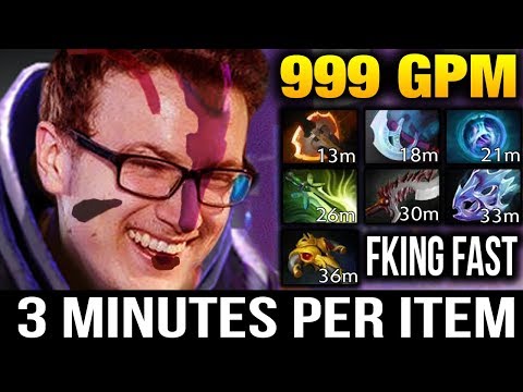 Miracle- CRAZY Anti-mage with 80% Spell Shield Dota 7.07 Dueling fates