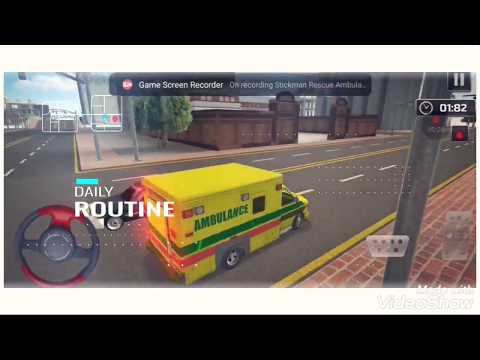 Stickman Rescue Ambulance Drive...Fun Game Android Gameplay