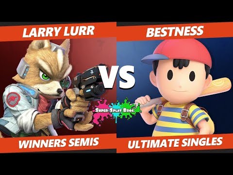 Smash Ultimate Tournament - AR | Bestness (Ness) Vs Larry Lurr (Fox) Splat Bros. SSBU WS