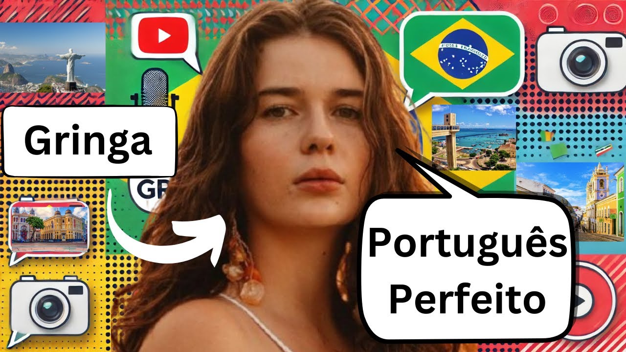 INACREDITÁVEL: ELA FALA PORTUGUÊS PERFEITAMENTE! Canadense Aprendeu Sozinha - Nível SURREAL Absoluto