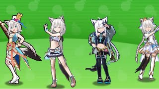 【ぷにぷに】白上フブキ使ってみた