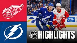 Red Wings vs. Lightning | NHL Highlights | April 13, 2026