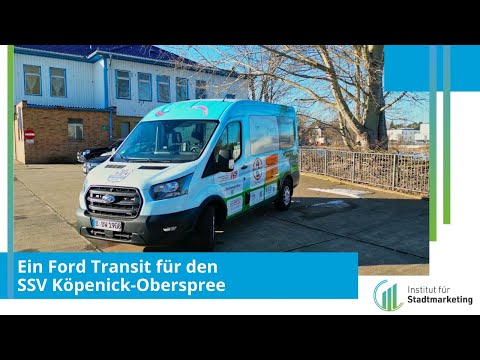 Neuer Vereinsbus für den SSV Köpenick-Oberspree – Institut für Stadtmarketing macht’s möglich!