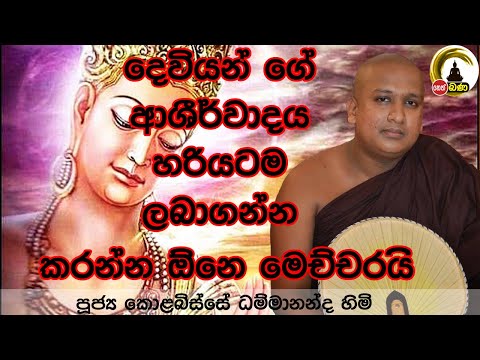 Kolabisse Dhammananda himi - 2023 08 31 -Dharmadakshina