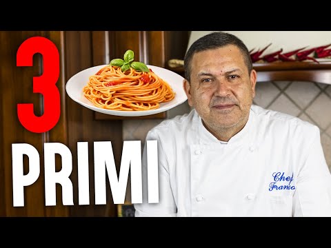 3 FAST and SIMPLE FIRST COURSES to TRY NOW!! CHEF FRANCO Recipe Compilation