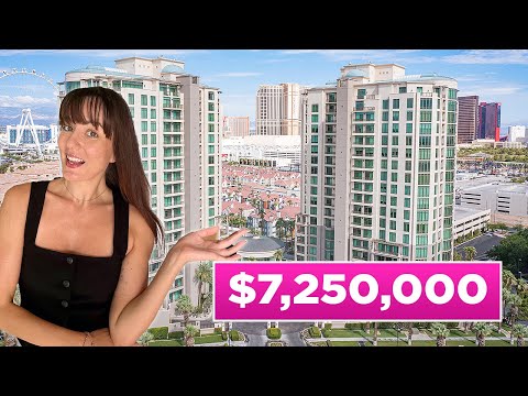 Luxury Two Story Penthouse in Las Vegas | Park Towers High Rise Living