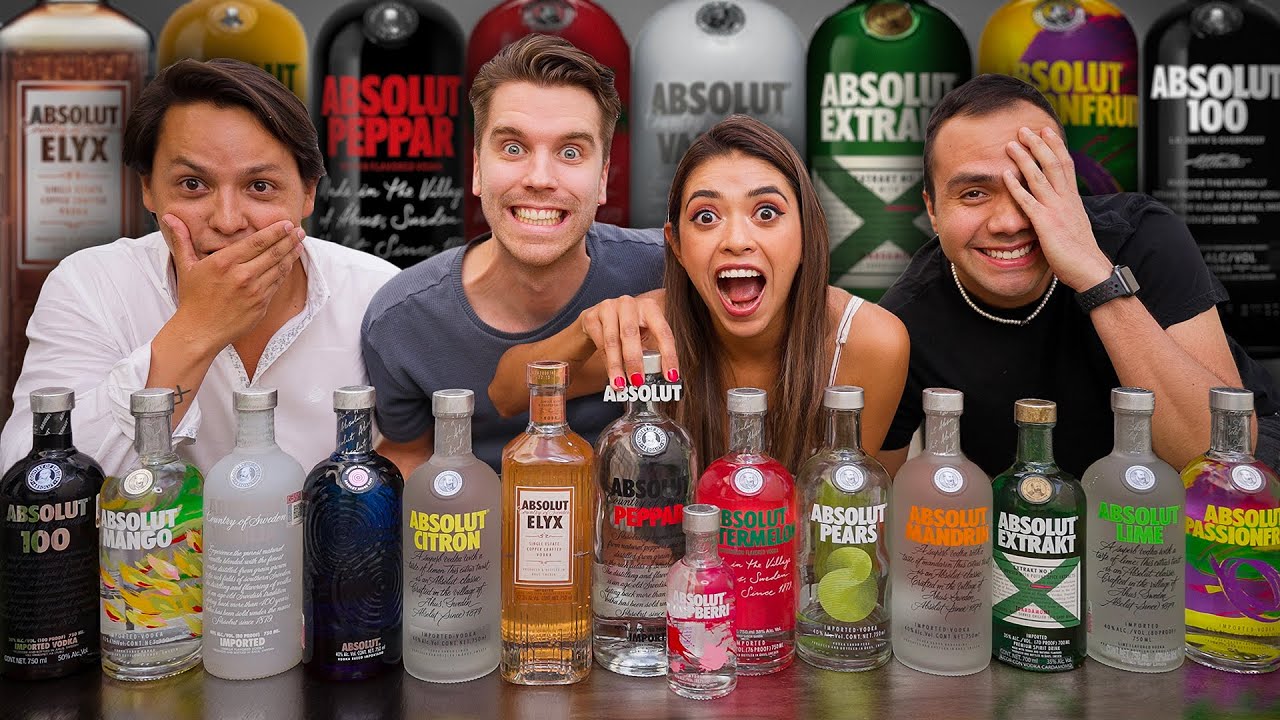 What sizes are Absolut Vodka? Tipseri