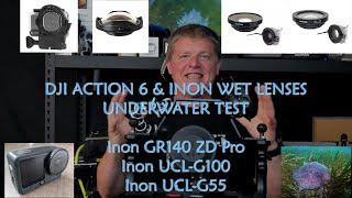 DJI Action 6 with Inon Underwater Lenses TESTED. Go WIDE and get MACRO!