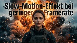 Slowmotion-Effekt bei niedriger Framerate? - Der Retime und Skalierung Effekt in DaVinci Resolve