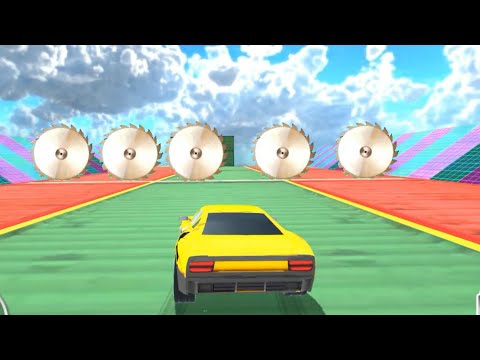 Mega Ramp Car Racing Stunts 3D Impossible Tracks - Impossible Car Stunts 3D Games Android Gameplay