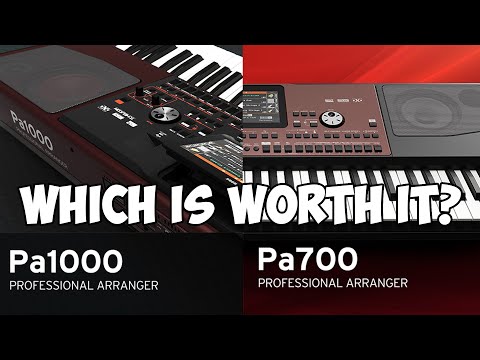 Korg PA1000 Vs Pa700 Feature Comparating