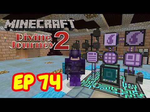 CRAFTEO LA ARMADURA DE DARK STEEL Y LA LLENO DE MEJORAS - Divine Journey 2 Serie de mods Ep 74