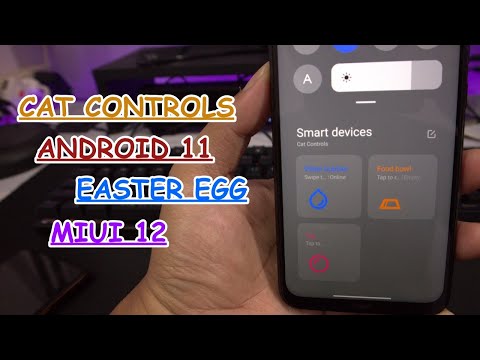 , title : 'Cat Controls Easter Egg Android 11 di MIUI 12 Android 11 Menu Control Center'