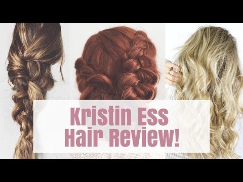 Kristin Ess' Hair Products for Target Review + Try On