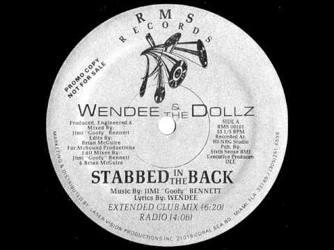 WENDEE & THE DOLLZ - STABBED IN THE BACK  (E.C.M.)