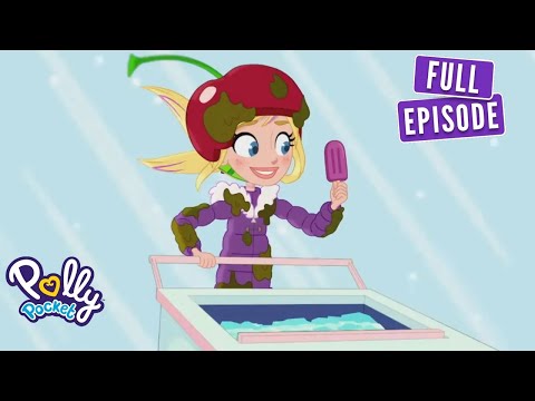 Polly Pocket Full Episode | Ice Ice Polly | Season 2 - Episode 4 | Rainbow Funland Adventures
